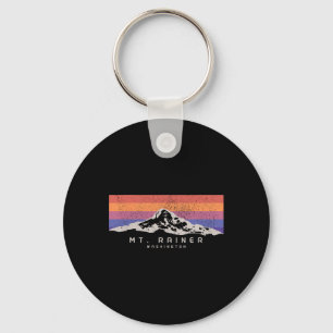 Mount Rainier Washington Mountain Mt Climbing Summ Key Ring