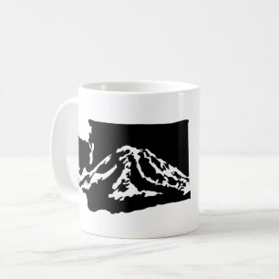 Mount Rainier Washington Mug - black version