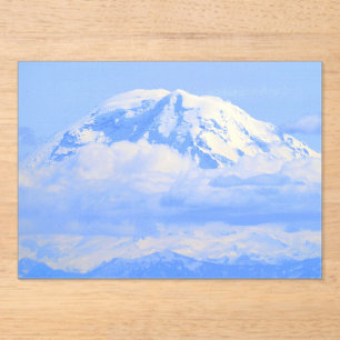 Mount Ranier Acrylic Invitations