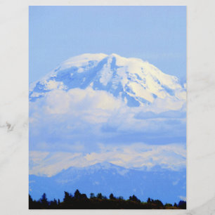 Mount Ranier Custom Letterhead
