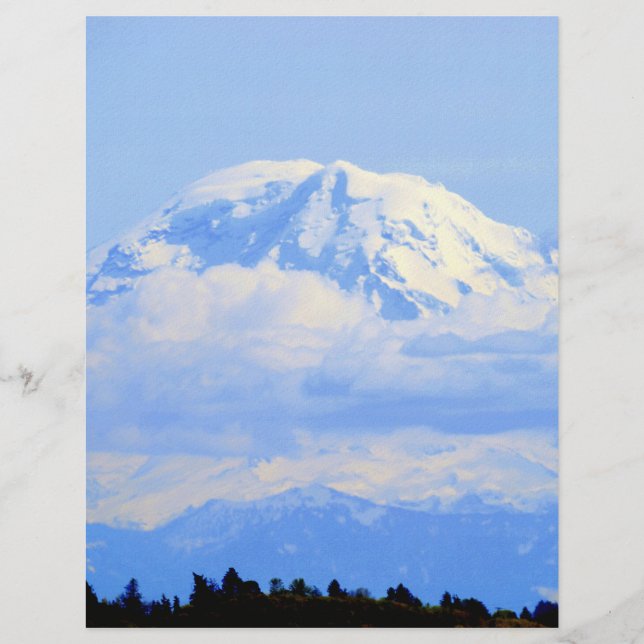 Mount Ranier Custom Letterhead (Front)