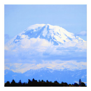 Mount Ranier Photo Print