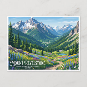 Mount Revelstoke National Park Canada Postcard