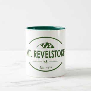 Mount Revelstoke National Park Two-Tone Coffee Mug
