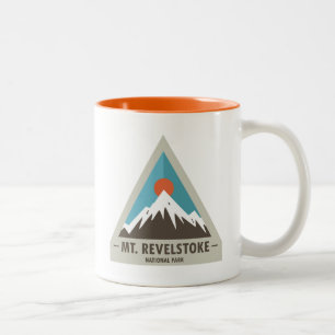 Mount Revelstoke National Park Two-Tone Coffee Mug