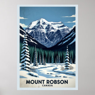Mount Robson Canada V03 Poster
