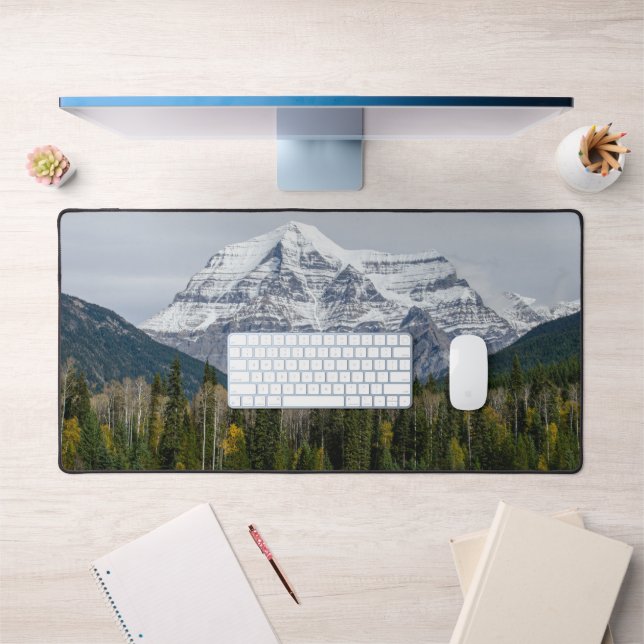Mount Robson, Canadian Photography, Landscape Desk Mat (Office 1)