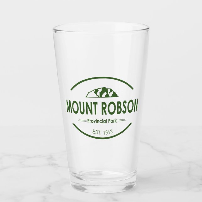 Mount Robson Provincial Park Glass (Front)