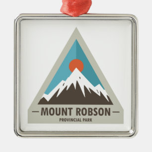 Mount Robson Provincial Park Metal Ornament