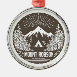 Mount Robson Provincial Park Metal Ornament