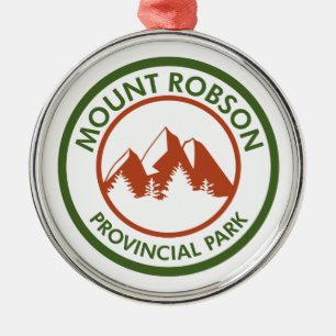 Mount Robson Provincial Park Metal Ornament
