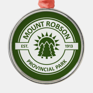 Mount Robson Provincial Park Metal Ornament
