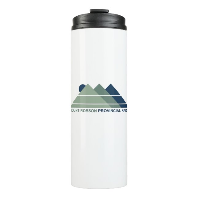 Mount Robson Provincial Park Mountain Sun Thermal Tumbler (Front)