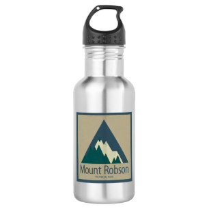 Mount Robson Provincial Park Rustic 532 Ml Water Bottle