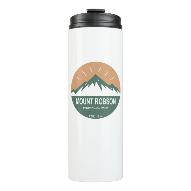 Mount Robson Provincial Park Thermal Tumbler (Front)