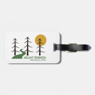 Mount Robson Provincial Park Trail Luggage Tag