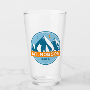 Mount Robson Stars Moon Glass