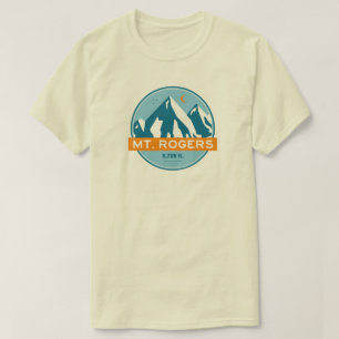 Mount Rogers Virginia Stars Moon T-Shirt