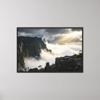 Mount Roraima Ancient Summit - Hyper-Realistic  Canvas Print