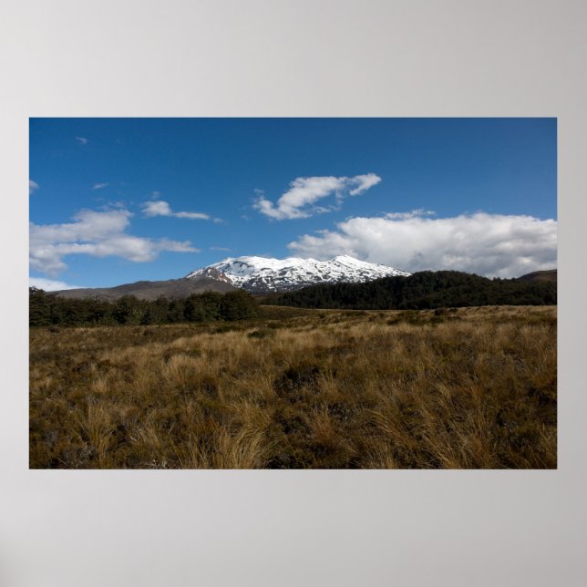 Mount Ruapehu Poster (Front)