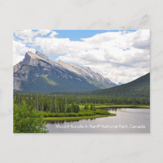 Mount Rundle in Banff National Park, Canada Postcard