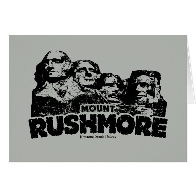 Mount Rushmore (Front Horizontal)