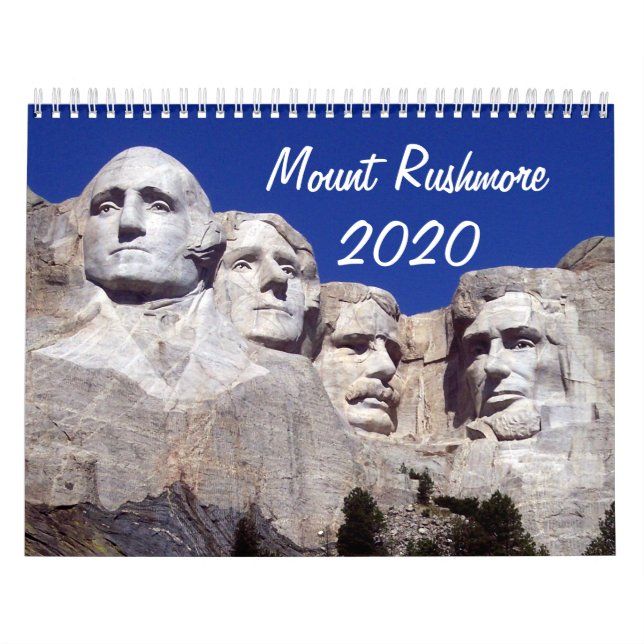 Mount Rushmore - 2020 Calendar (Cover)
