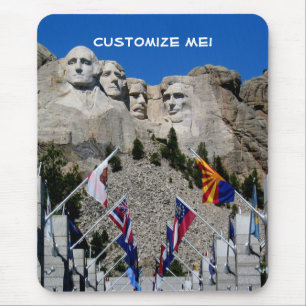 Mount Rushmore American Memorial Mouse Pad