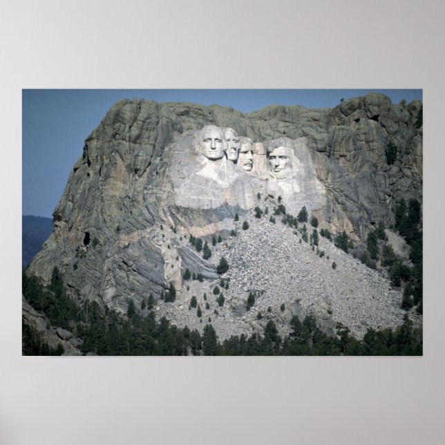 Mount Rushmore, Black Hills, South Dakota, USA Poster (Front)