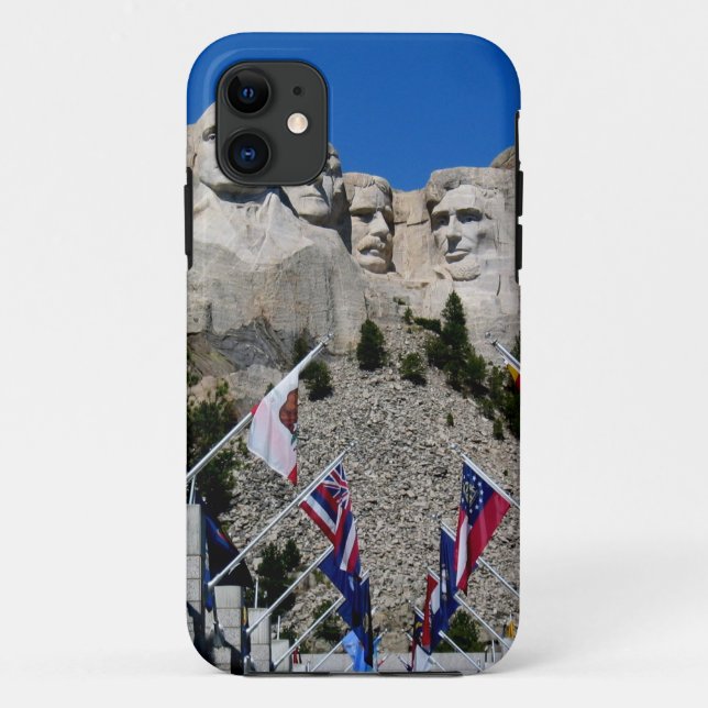 Mount Rushmore Customisable Photo Souvenir Case-Mate iPhone Case (Back)