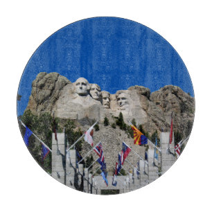 Mount Rushmore Customisable Photo Souvenir Cutting Board