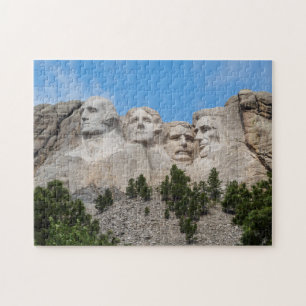 Mount Rushmore in Spring Jigsaw Puzzle