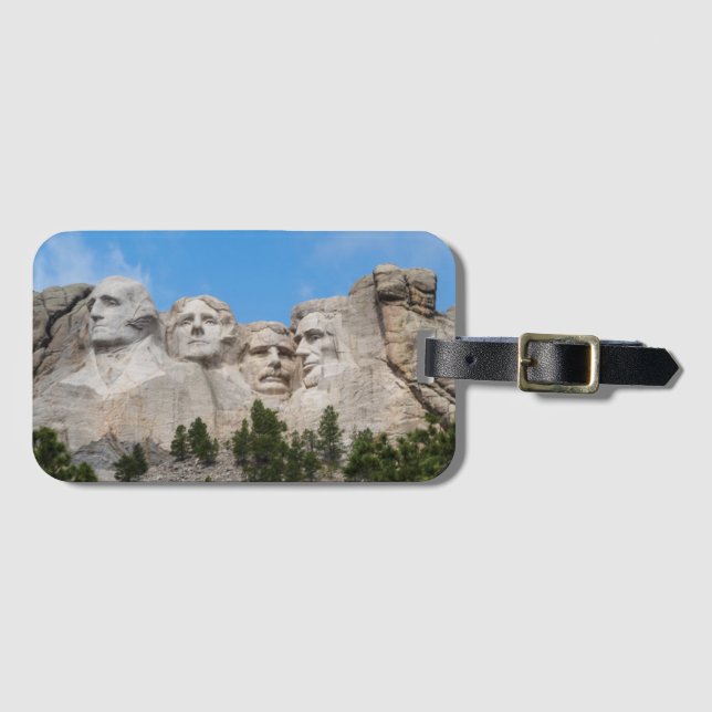 Mount Rushmore in Spring Luggage Tag (Front Horizontal)