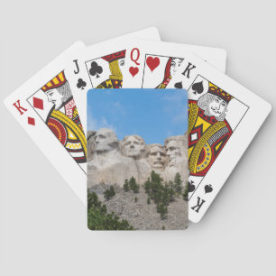 Mount Rushmore in Spring Playing Cards