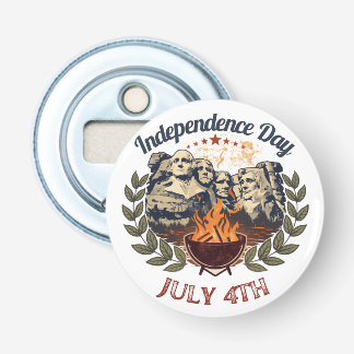 Mount Rushmore Independence day Bottle Opener