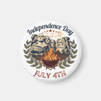 Mount Rushmore Independence day Magnet