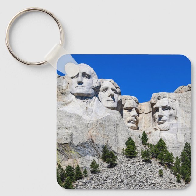 Mount Rushmore Key Ring (Front)
