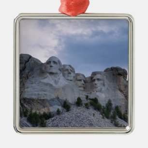 Mount Rushmore Metal Tree Decoration