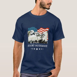 Mount Rushmore Monument Souvenir Gifts USA T-Shirt