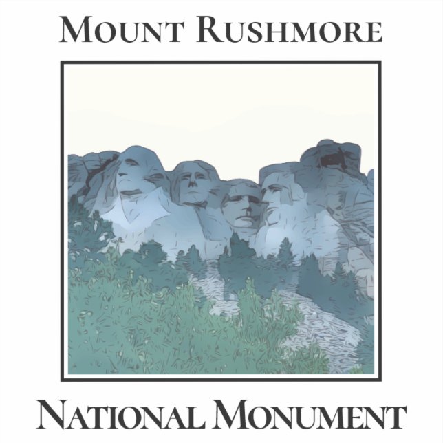 Mount Rushmore National Memorial (Front)