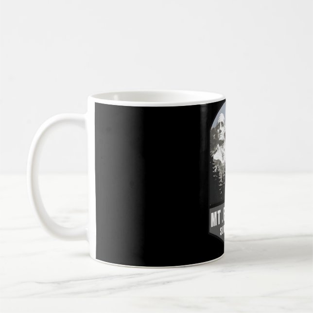 Mount Rushmore National Memorial � Heart of Legacy Coffee Mug (Left)