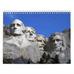 Mount Rushmore National Memorial Monument Calendar
