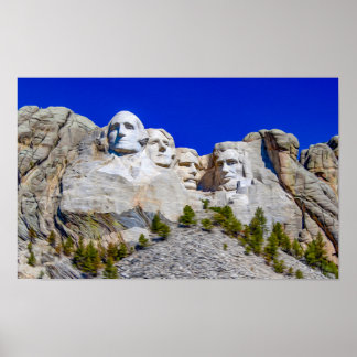 Mount Rushmore National Memorial Poster