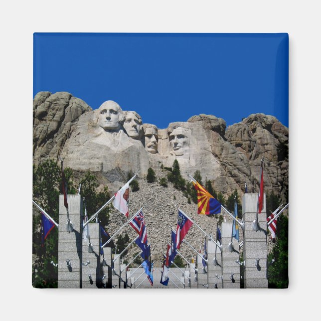 Mount Rushmore National Memorial South Dakota Magnet (Front)
