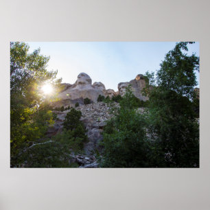 Mount Rushmore National Memorial, South Dakota Poster