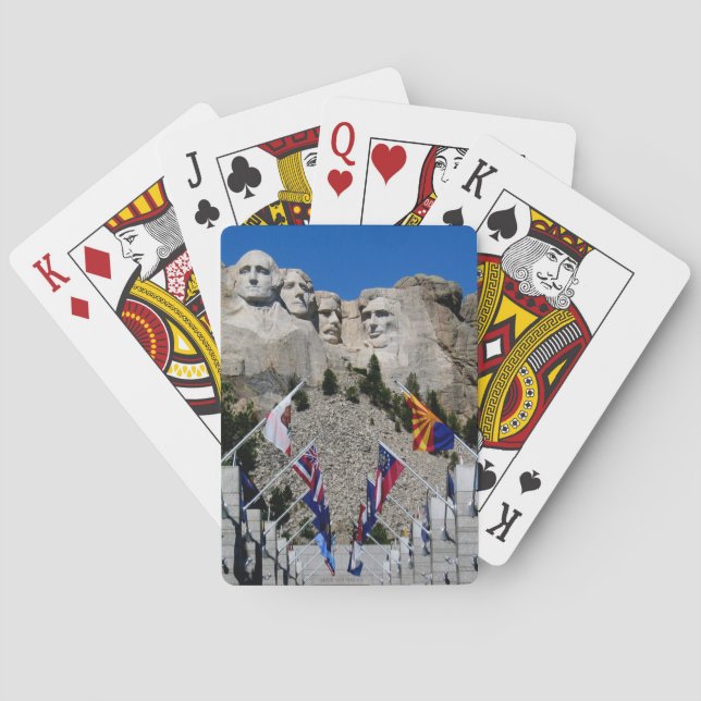 Mount Rushmore National Memorial Souvenir Playing Cards (Back)