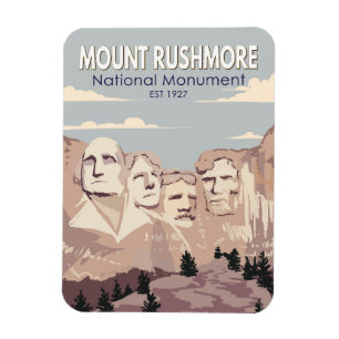 Mount Rushmore National Monument South Dakota Magnet
