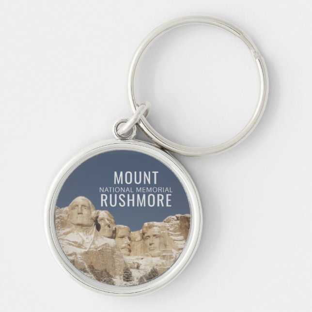 Mount Rushmore National Park, South Dakota Key Ring (Front)