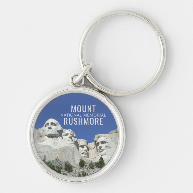Mount Rushmore National Park, South Dakota Key Ring (Front)