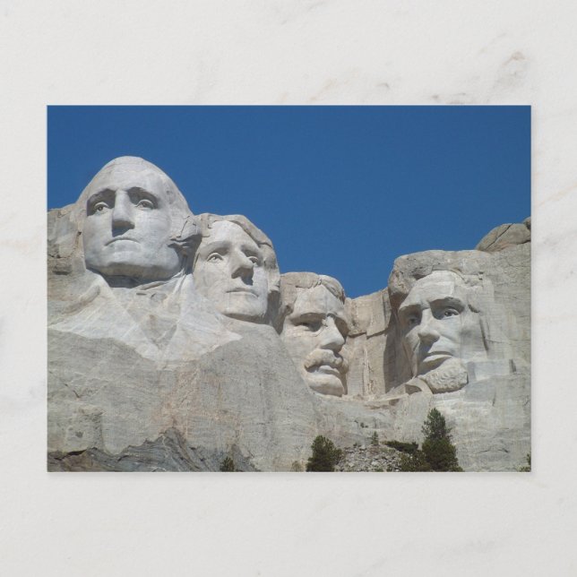 Mount Rushmore Poscard Postcard (Front)
